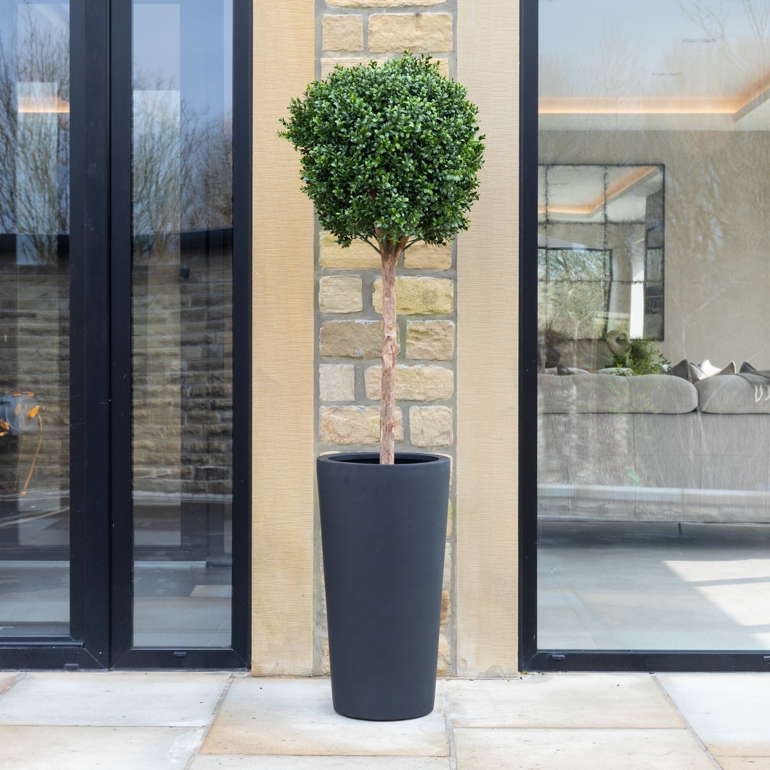 Artificial Buxus Ball Topiary Tree - Image 3