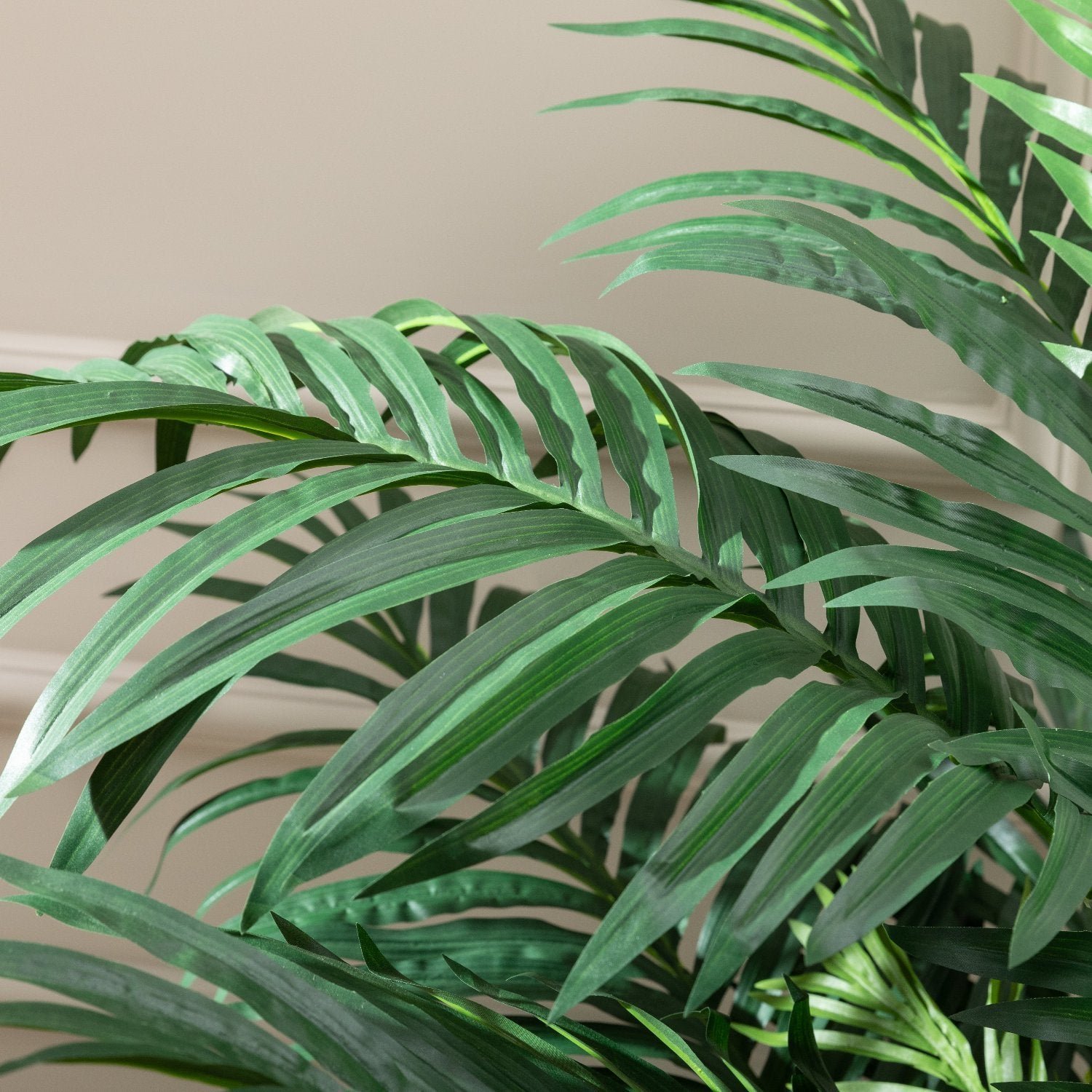 Artificial Paradise Palm Tree UV/IFV in Black Planter - Image 3